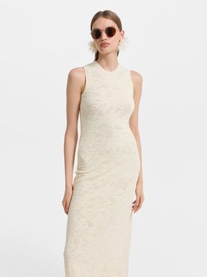 

Трикотажное платье из хлопка