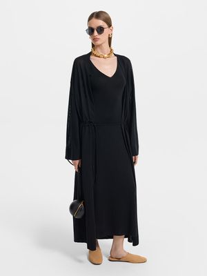 

Кардиган со льном и лиоцеллом