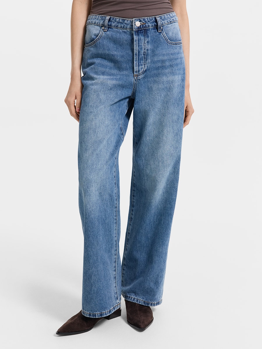 Брюки джинсовые женские