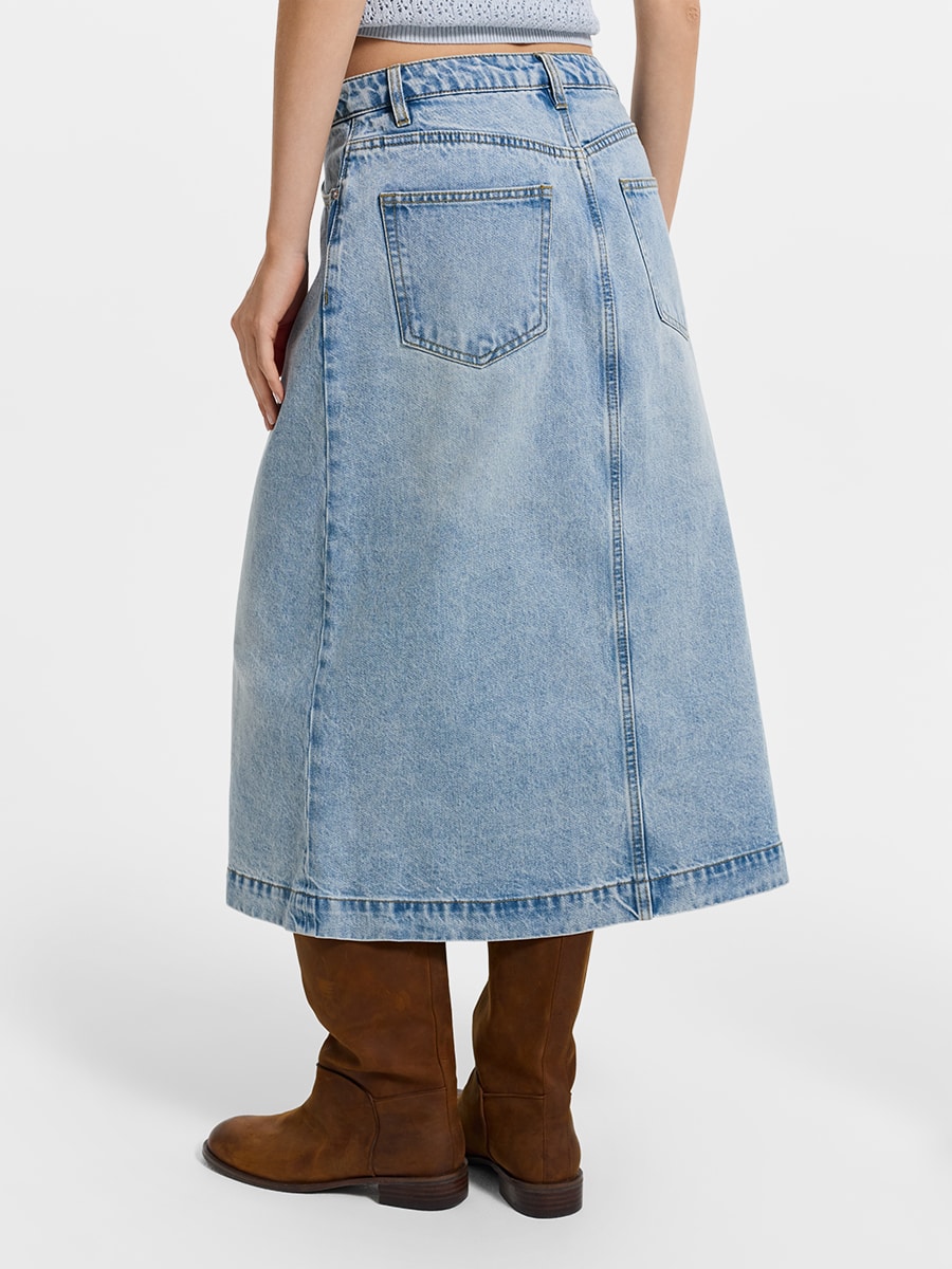 Юбка джинсовая