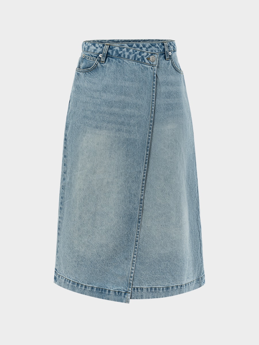 Юбка джинсовая