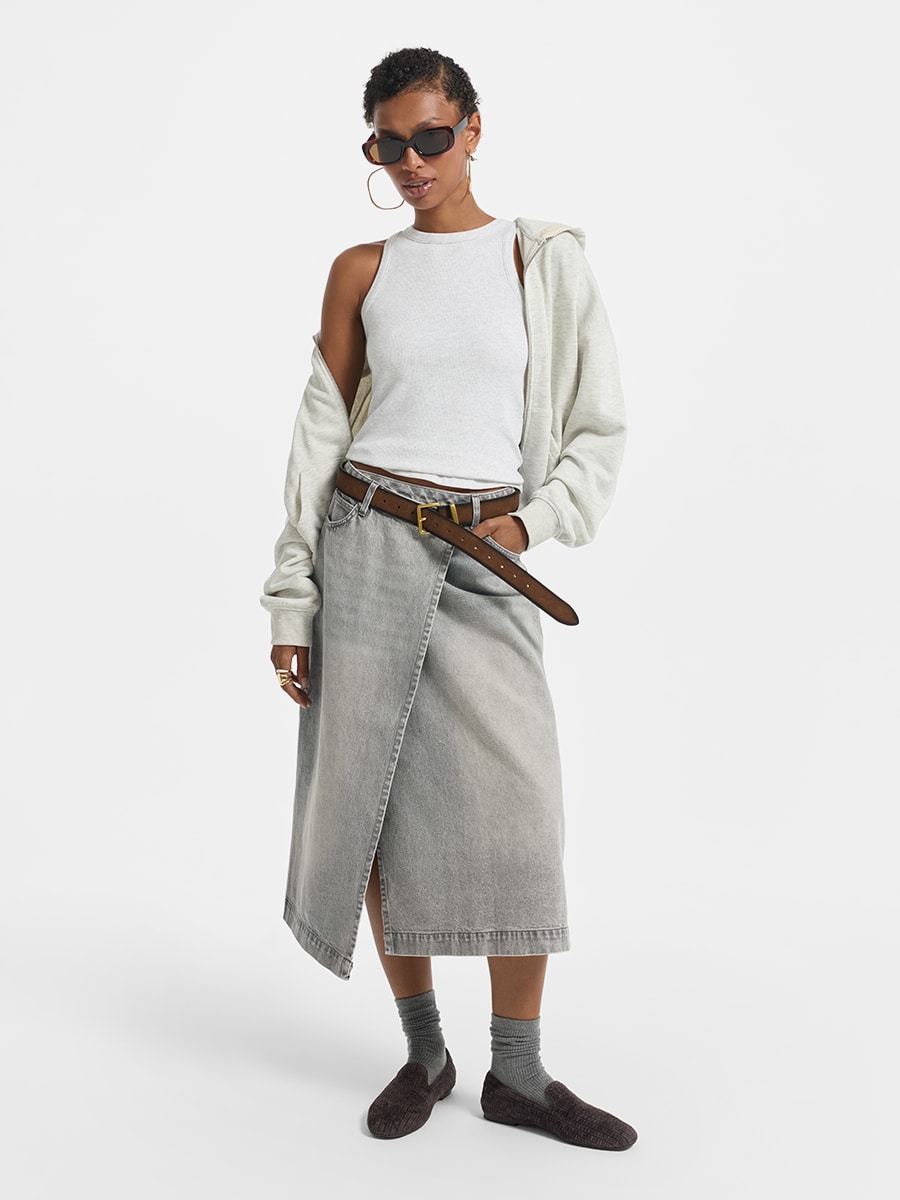 Юбка джинсовая женская