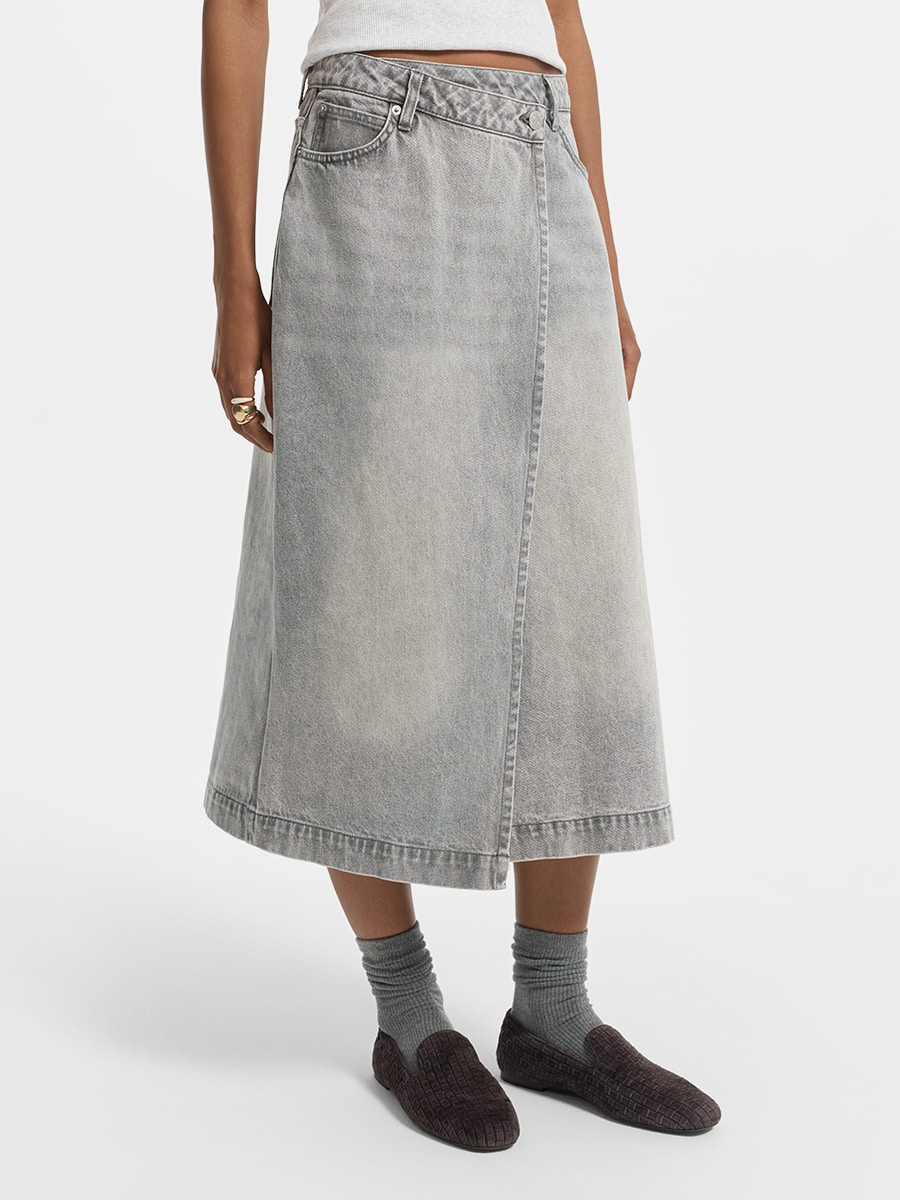 Юбка джинсовая женская