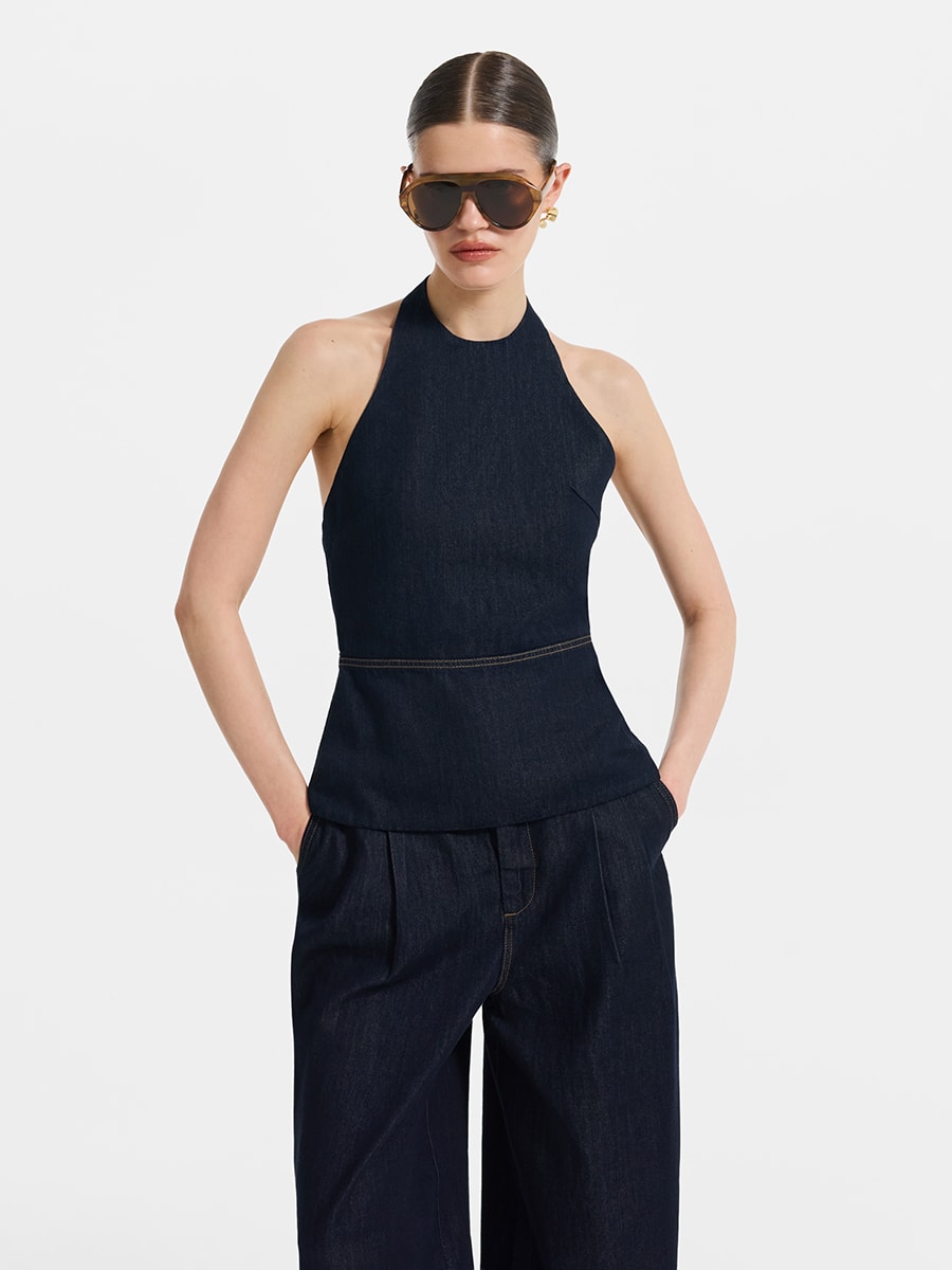 Блузка джинсовая