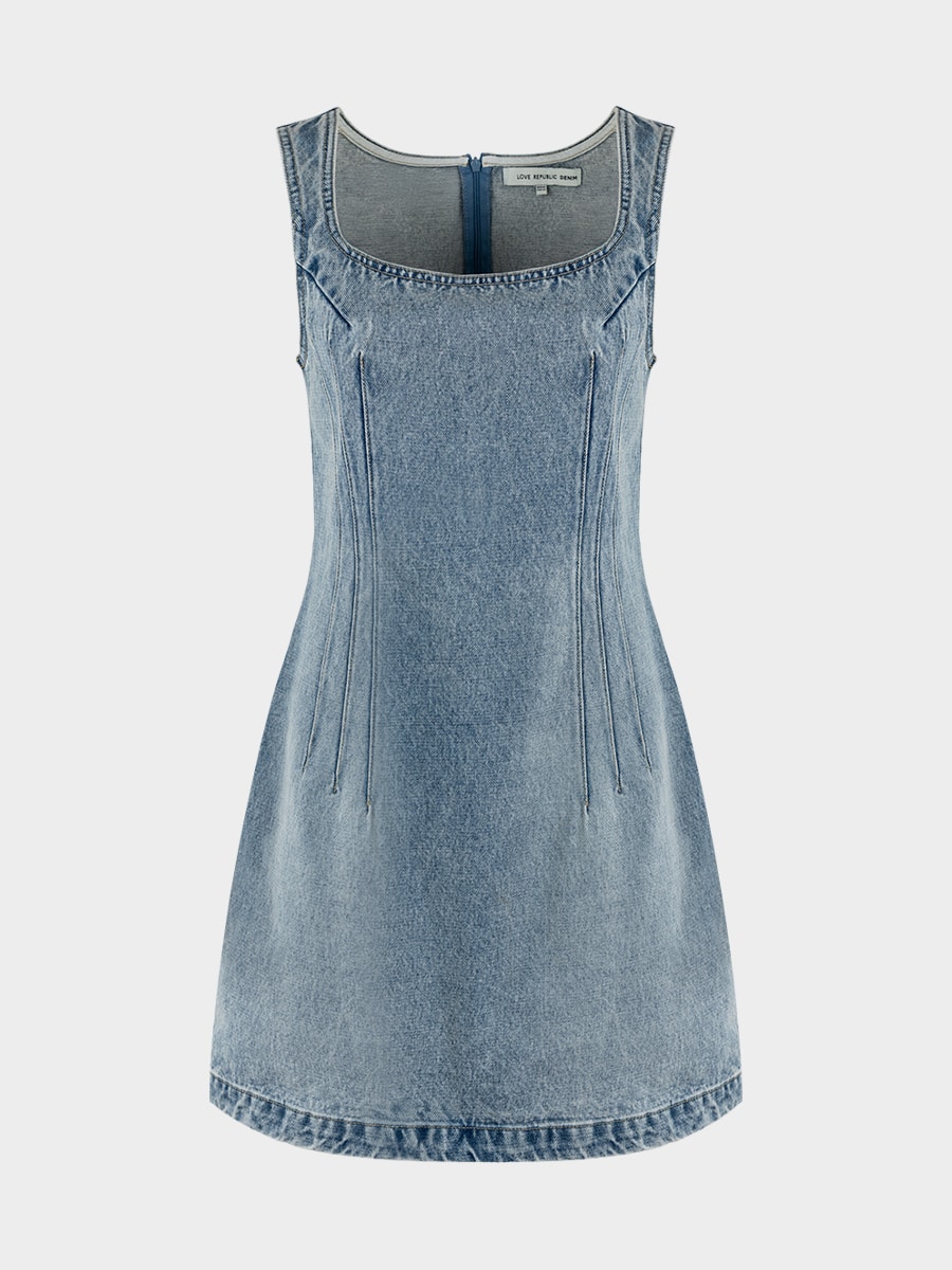 Платье джинсовое женское