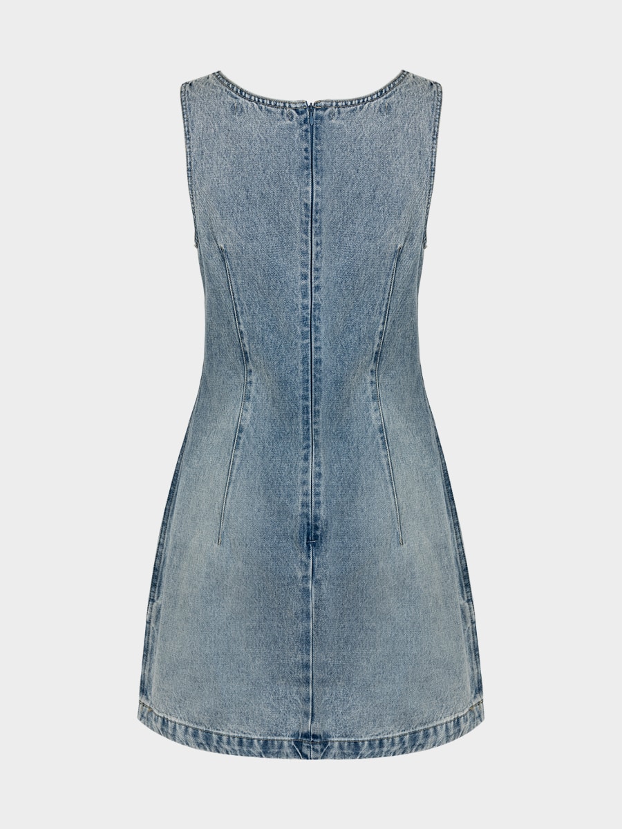 Платье джинсовое женское