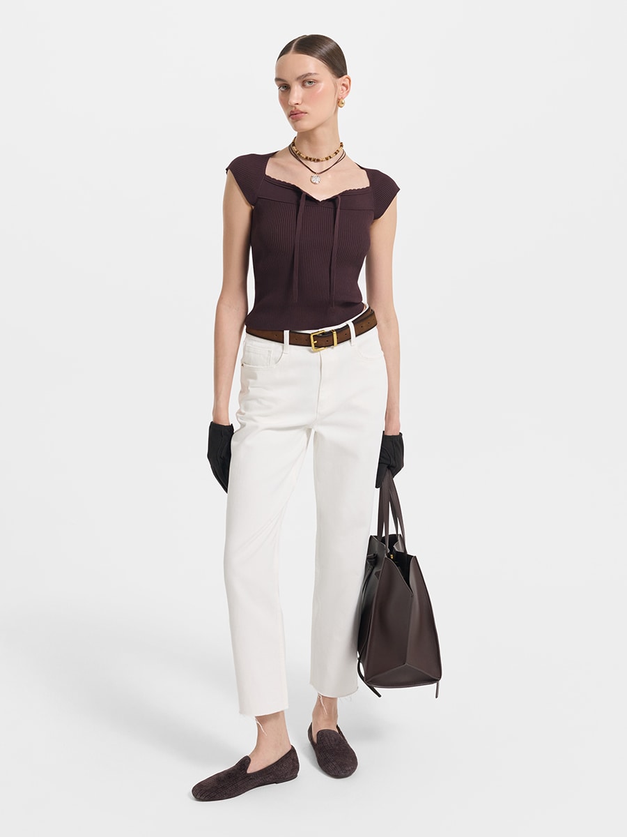 Брюки джинсовые женские