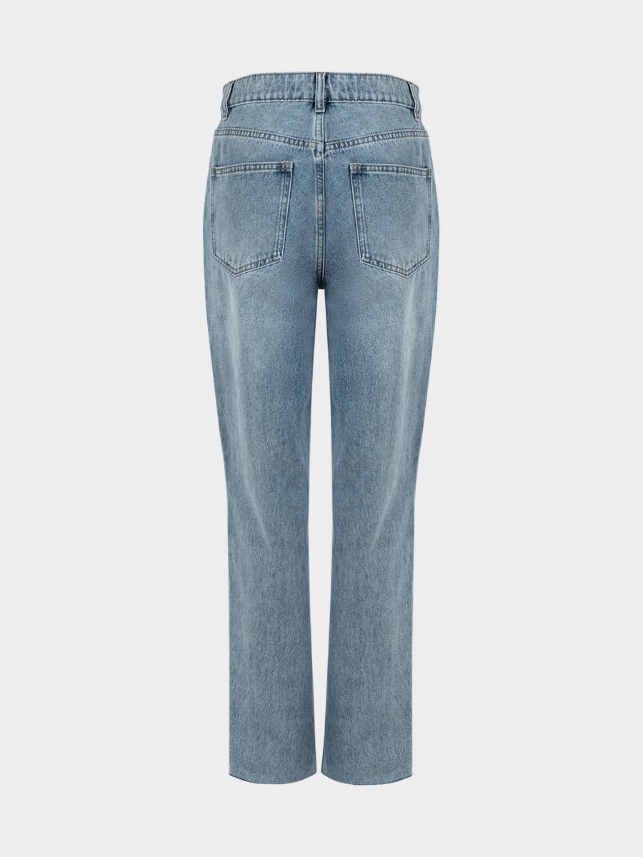 Брюки джинсовые женские