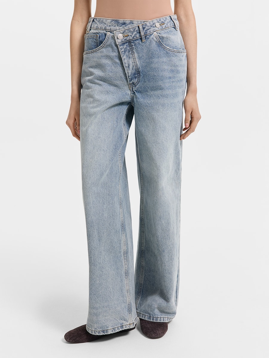 Брюки джинсовые женские