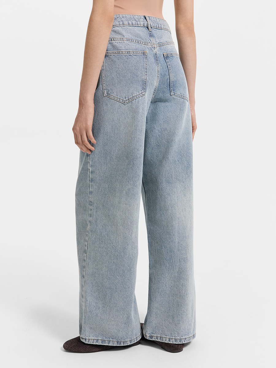 Брюки джинсовые женские