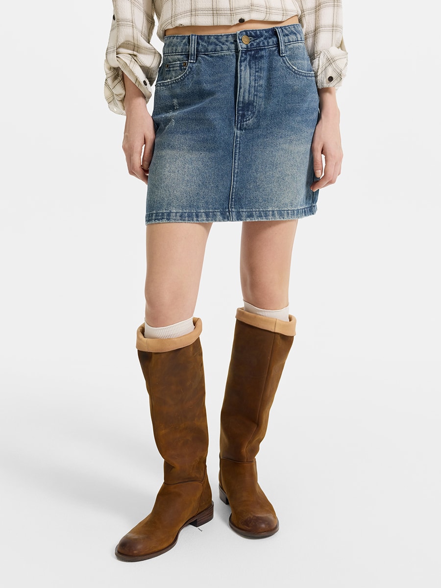 Юбка джинсовая женская