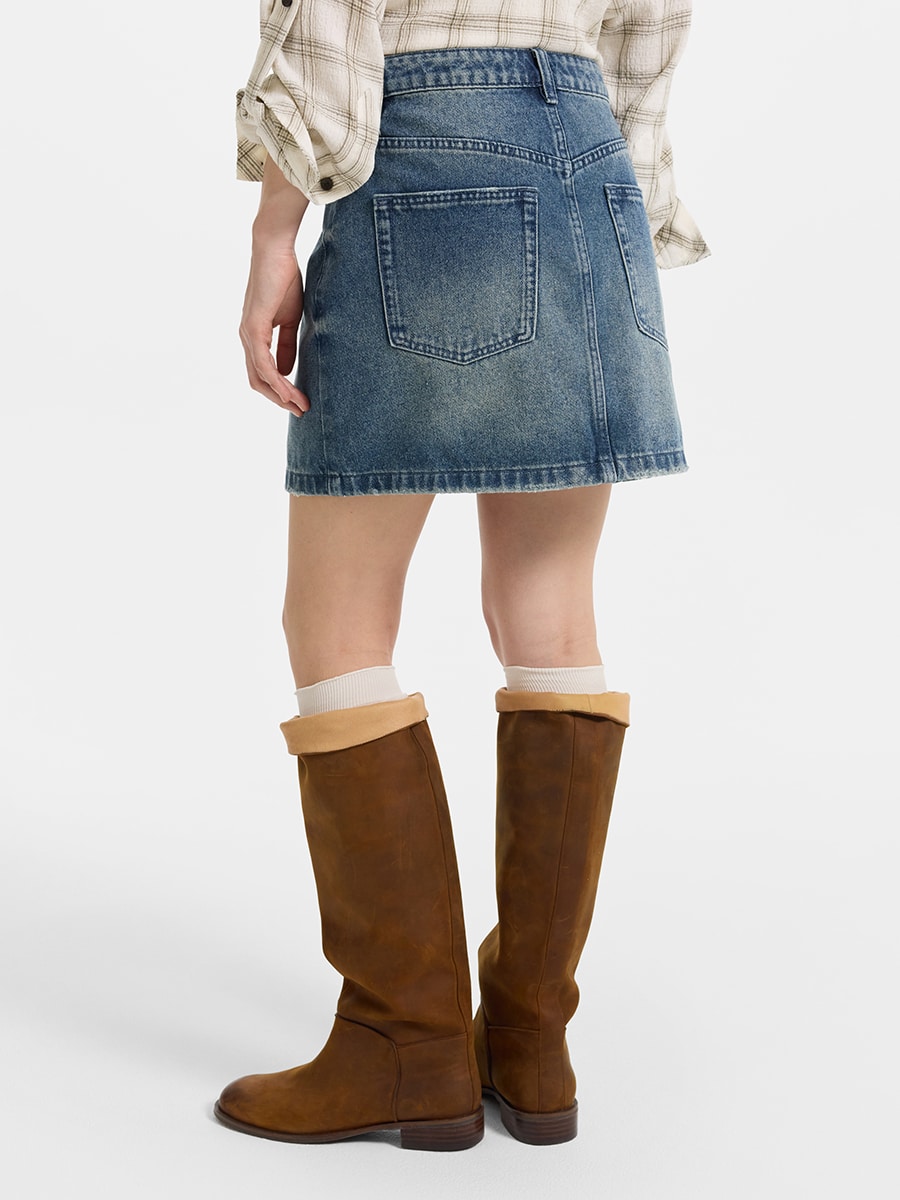 Юбка джинсовая женская