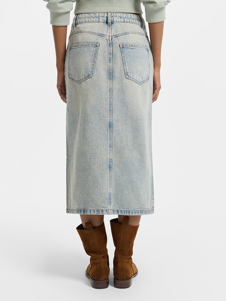 Юбка джинсовая женская