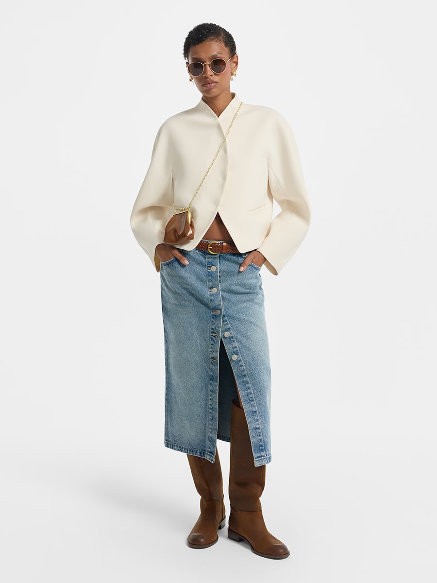 Юбка джинсовая женская