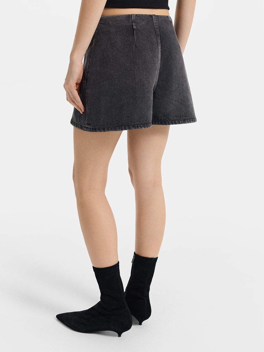 Юбка-шорты джинсовая женская