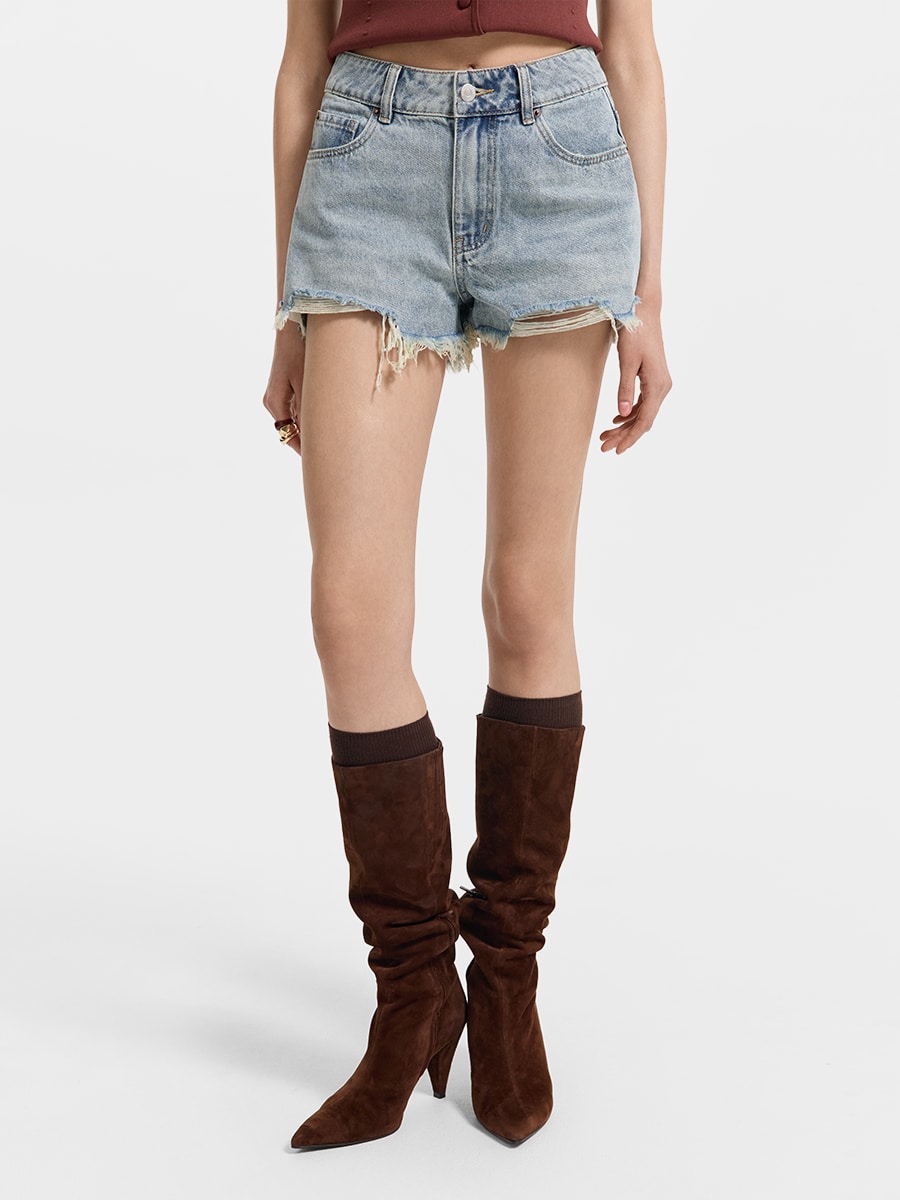 Шорты джинсовые женские