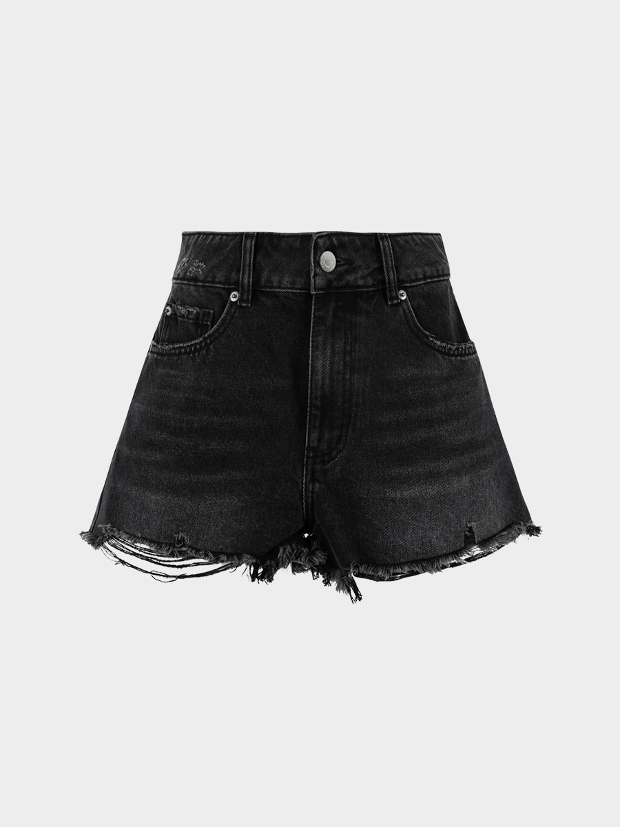 Джинсовые шорты мини