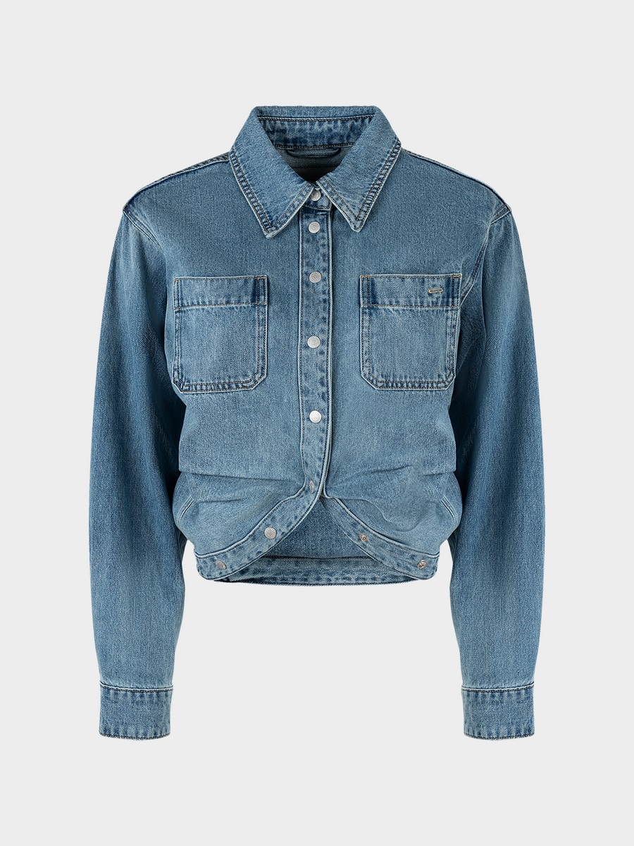 Блузка джинсовая