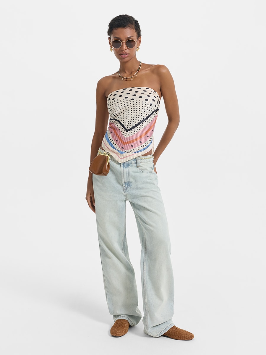 Брюки джинсовые женские