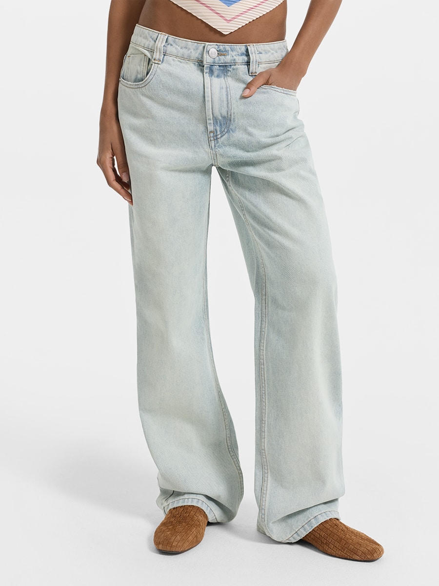 Брюки джинсовые женские