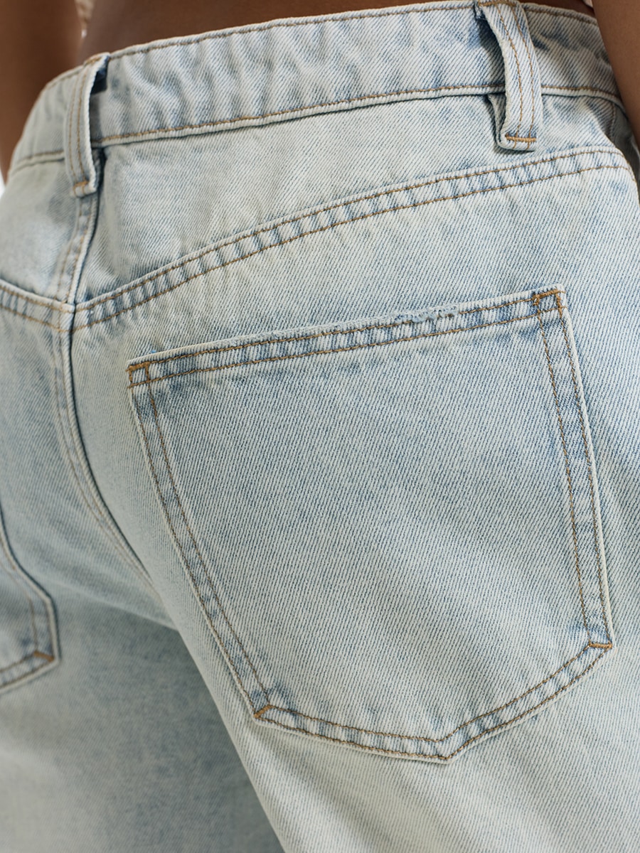 Брюки джинсовые женские