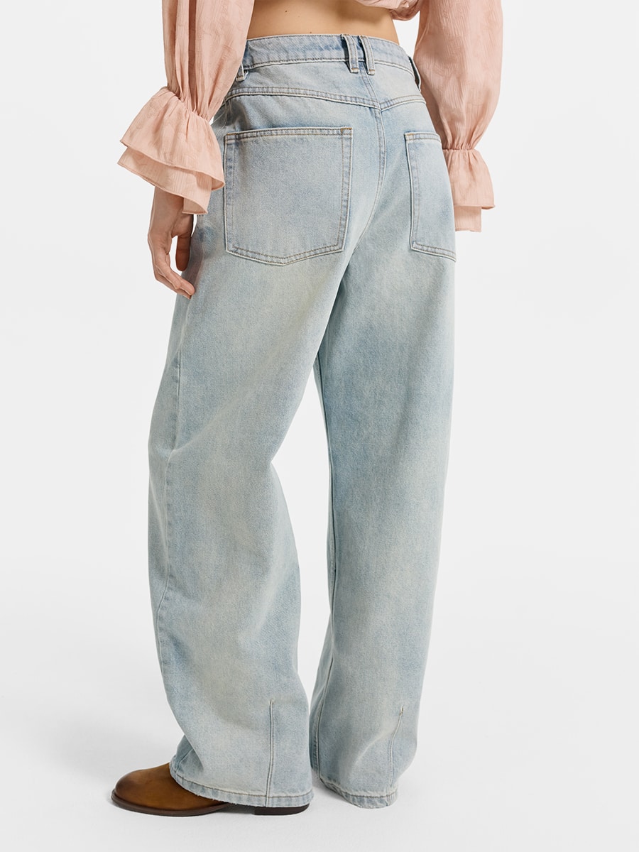 Свободные джинсы