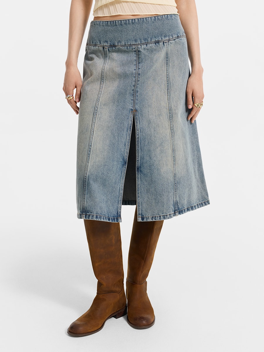 Юбка джинсовая