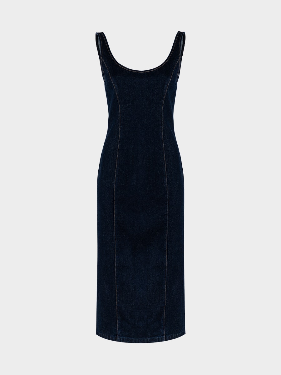 Платье джинсовое