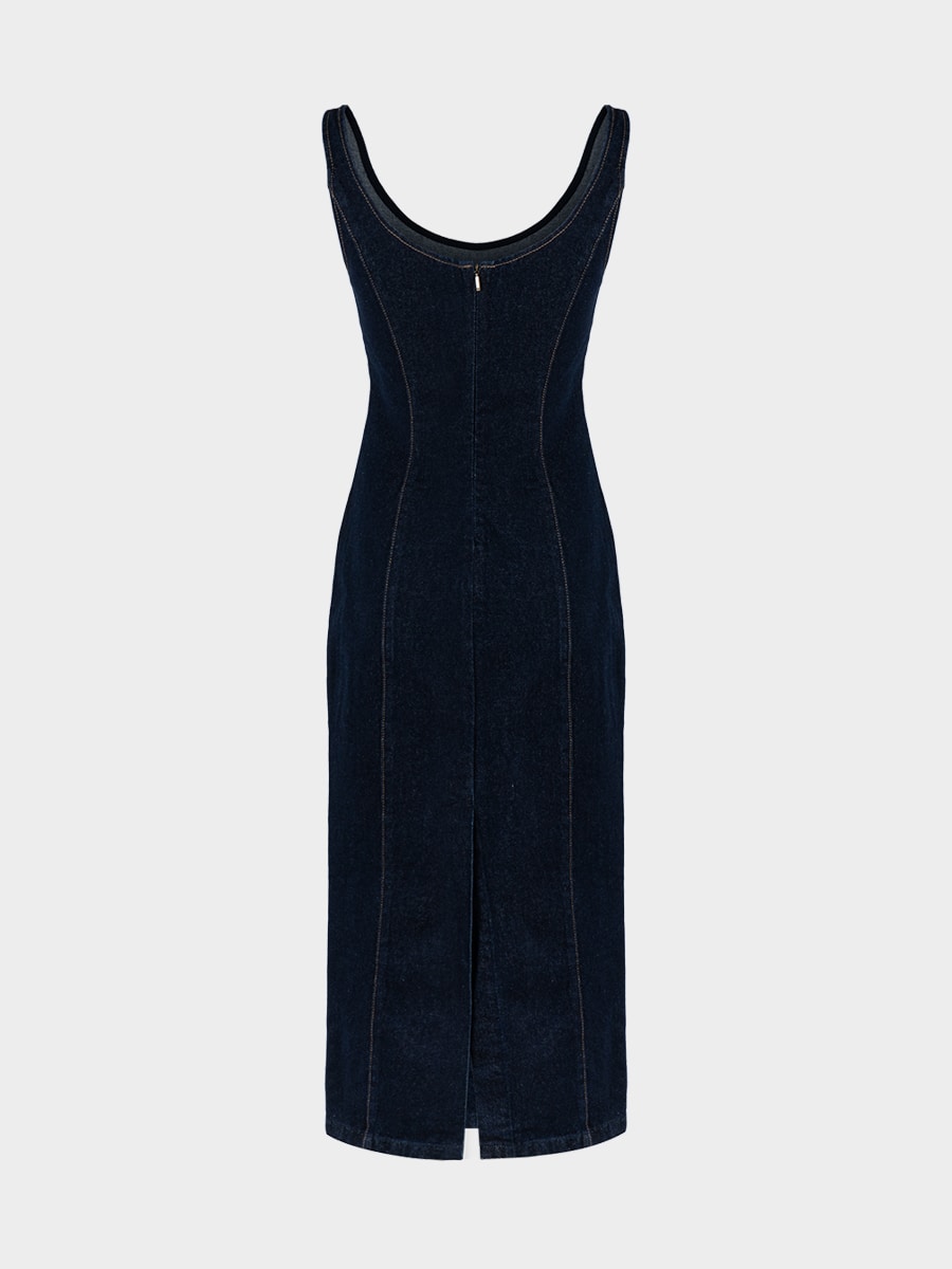 Платье джинсовое