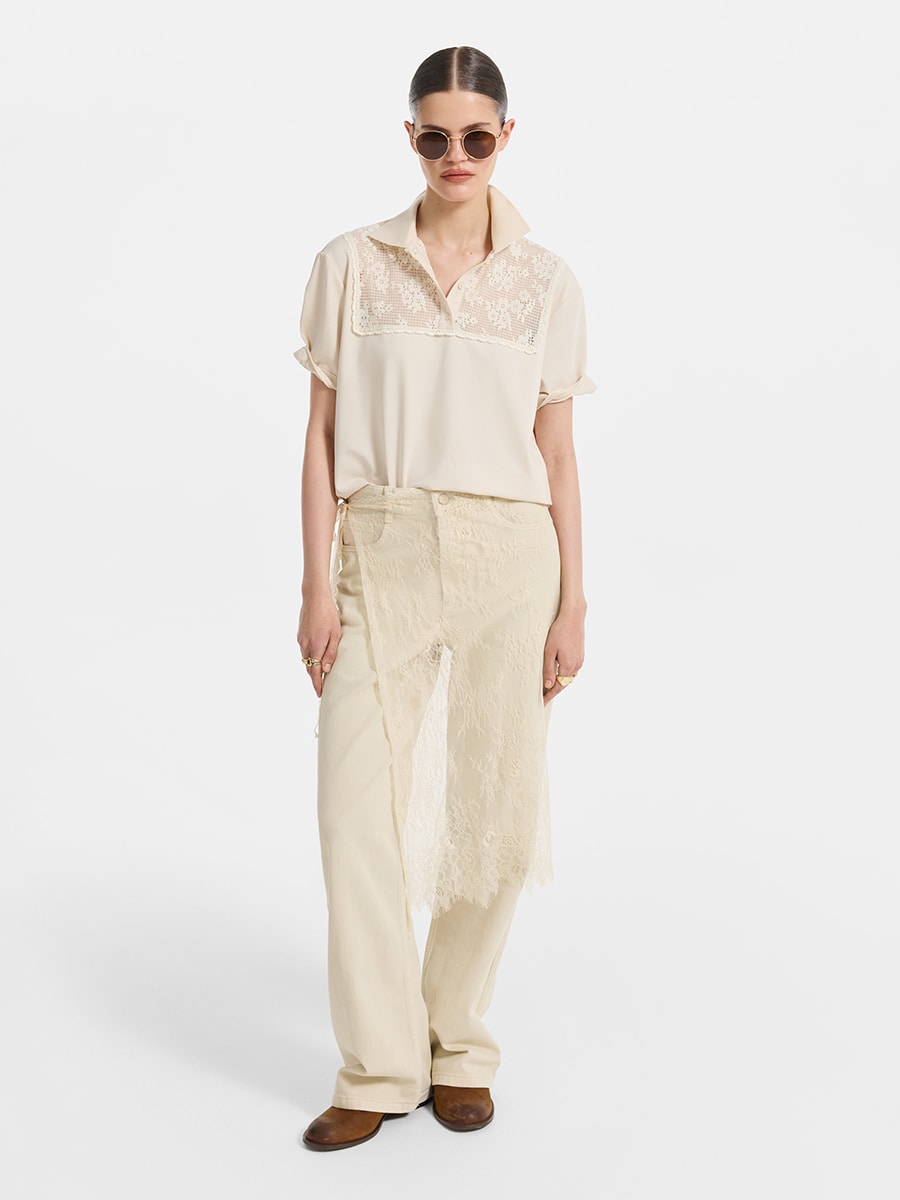 Прямые джинсы 