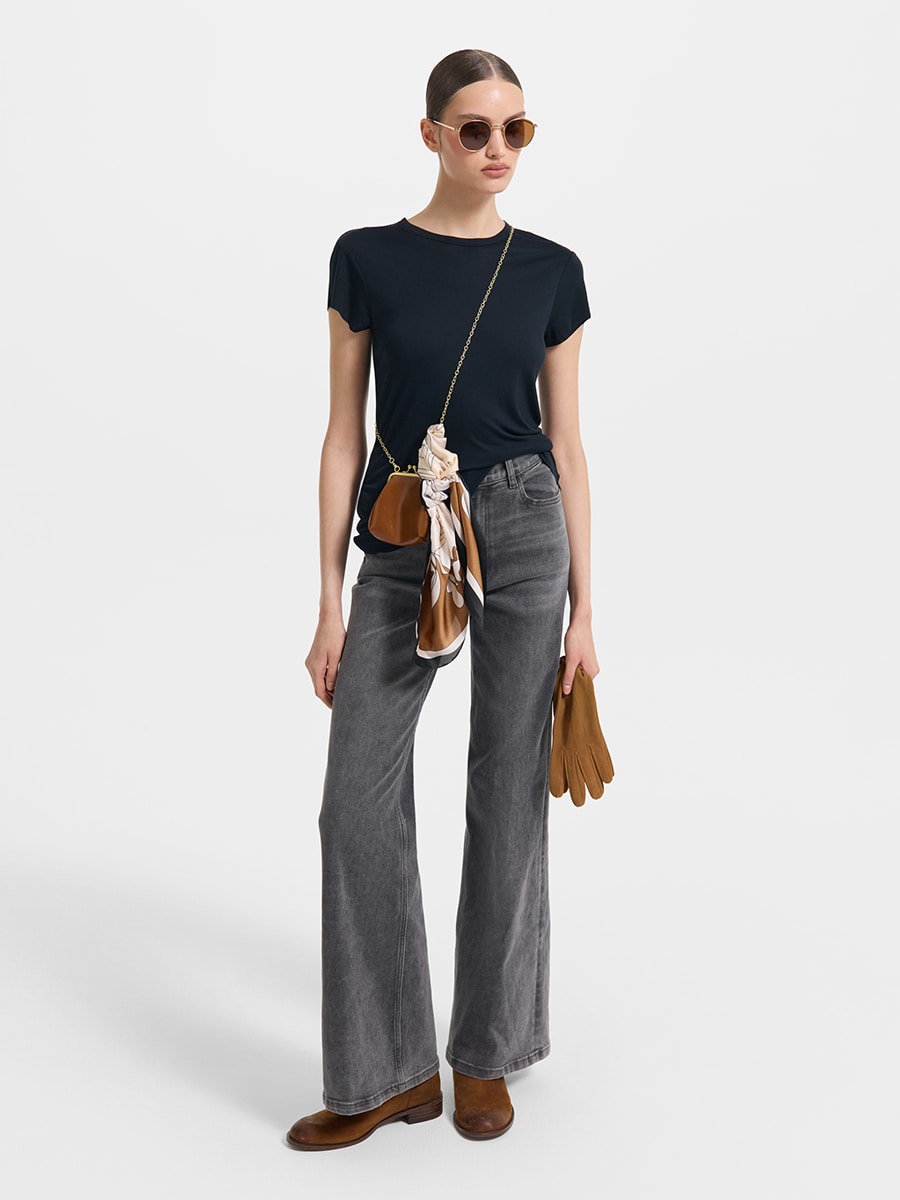 Брюки джинсовые женские