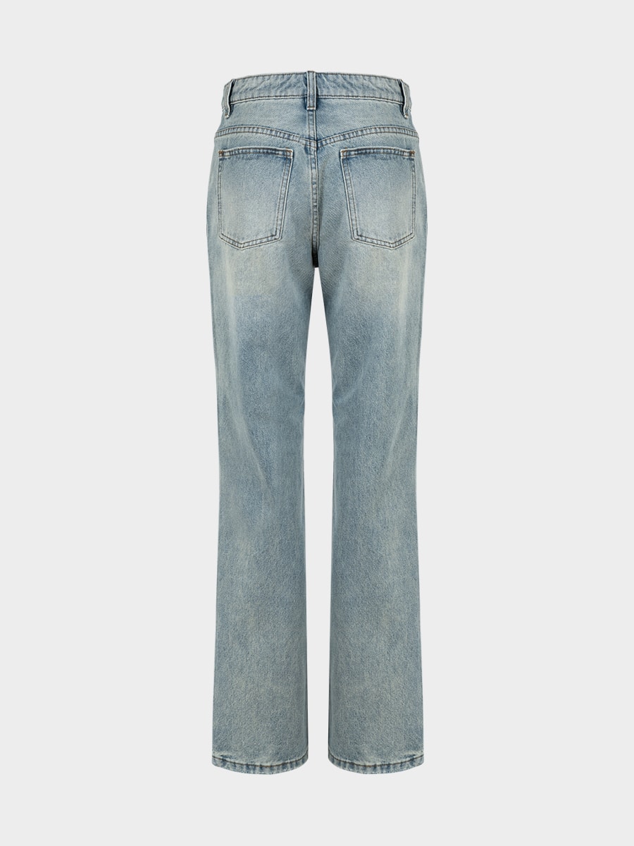 Брюки джинсовые женские