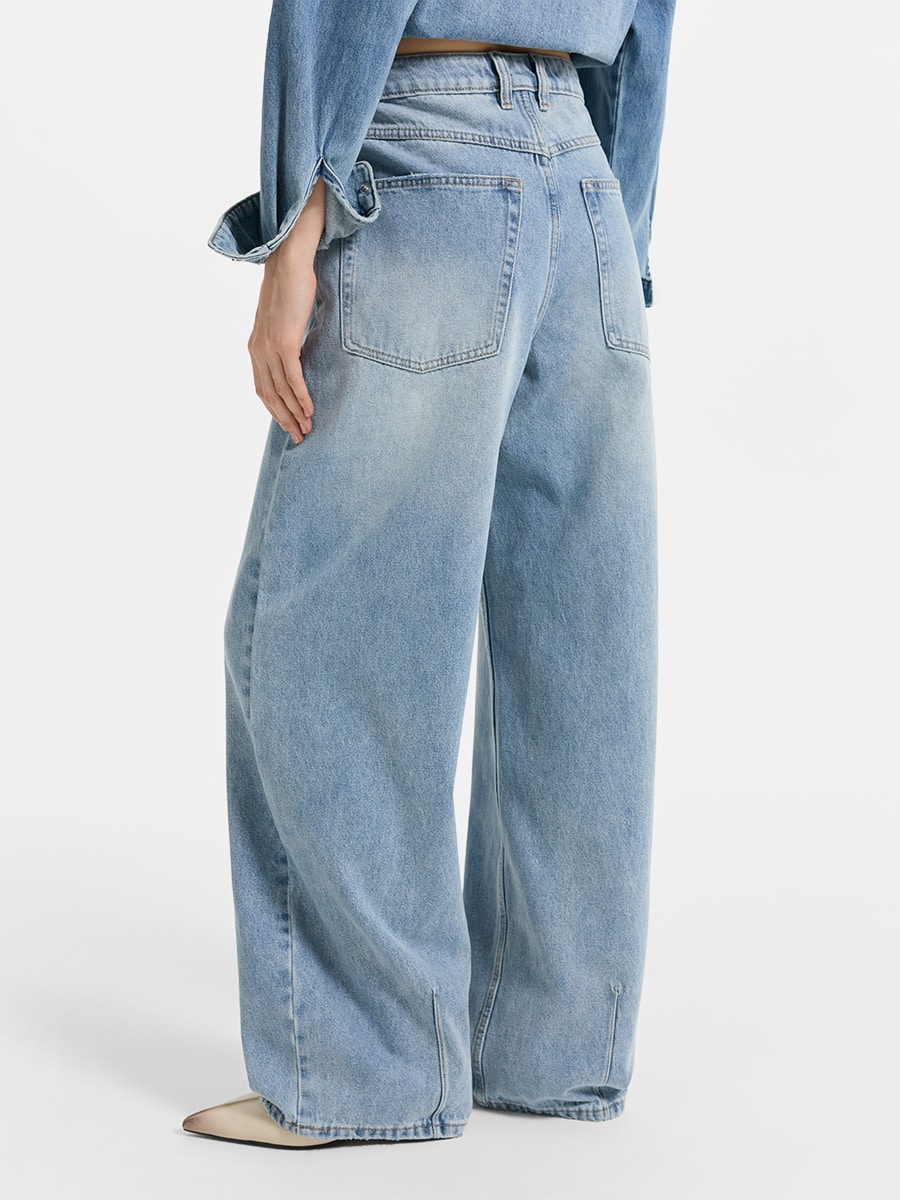 Брюки джинсовые женские