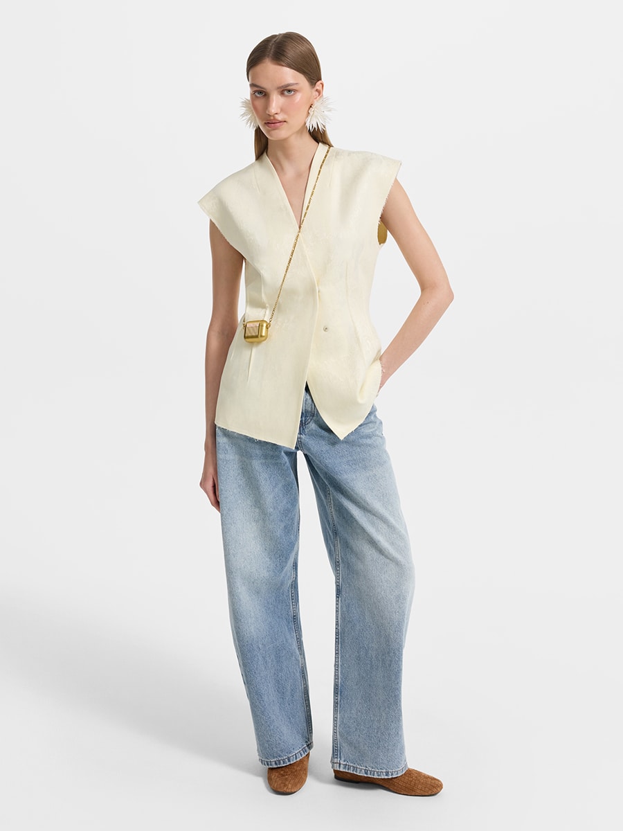 Брюки джинсовые женские