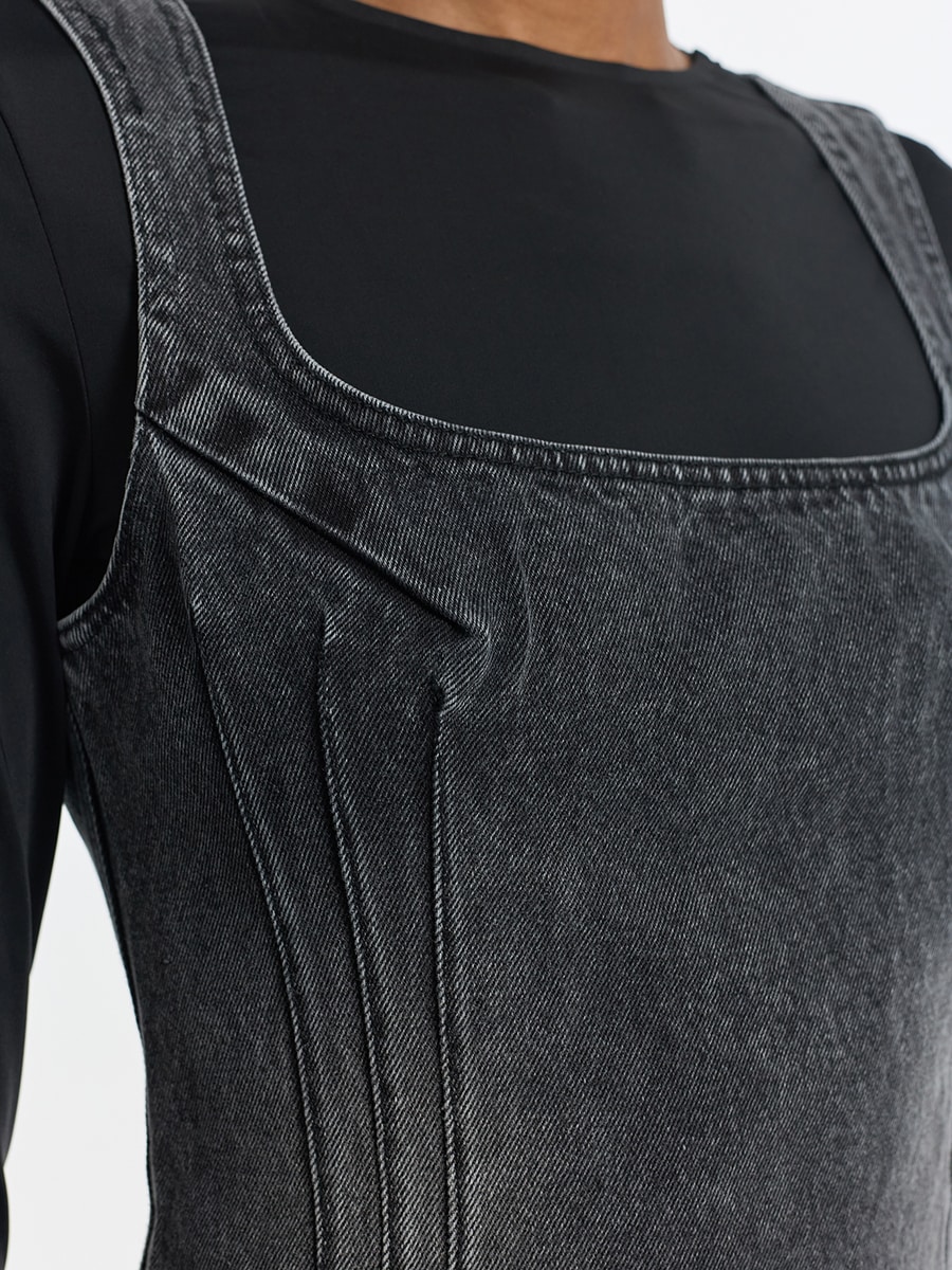 Платье джинсовое женское