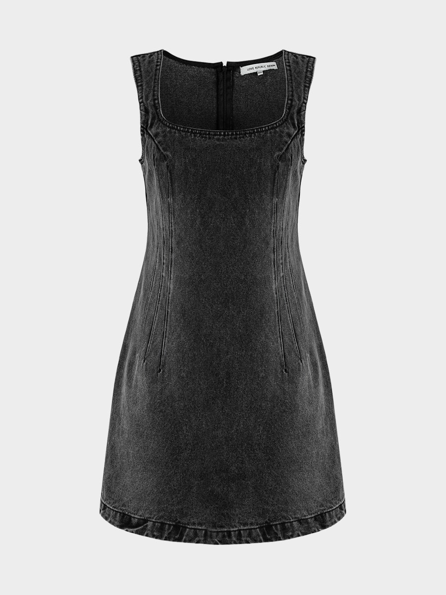 Платье джинсовое женское