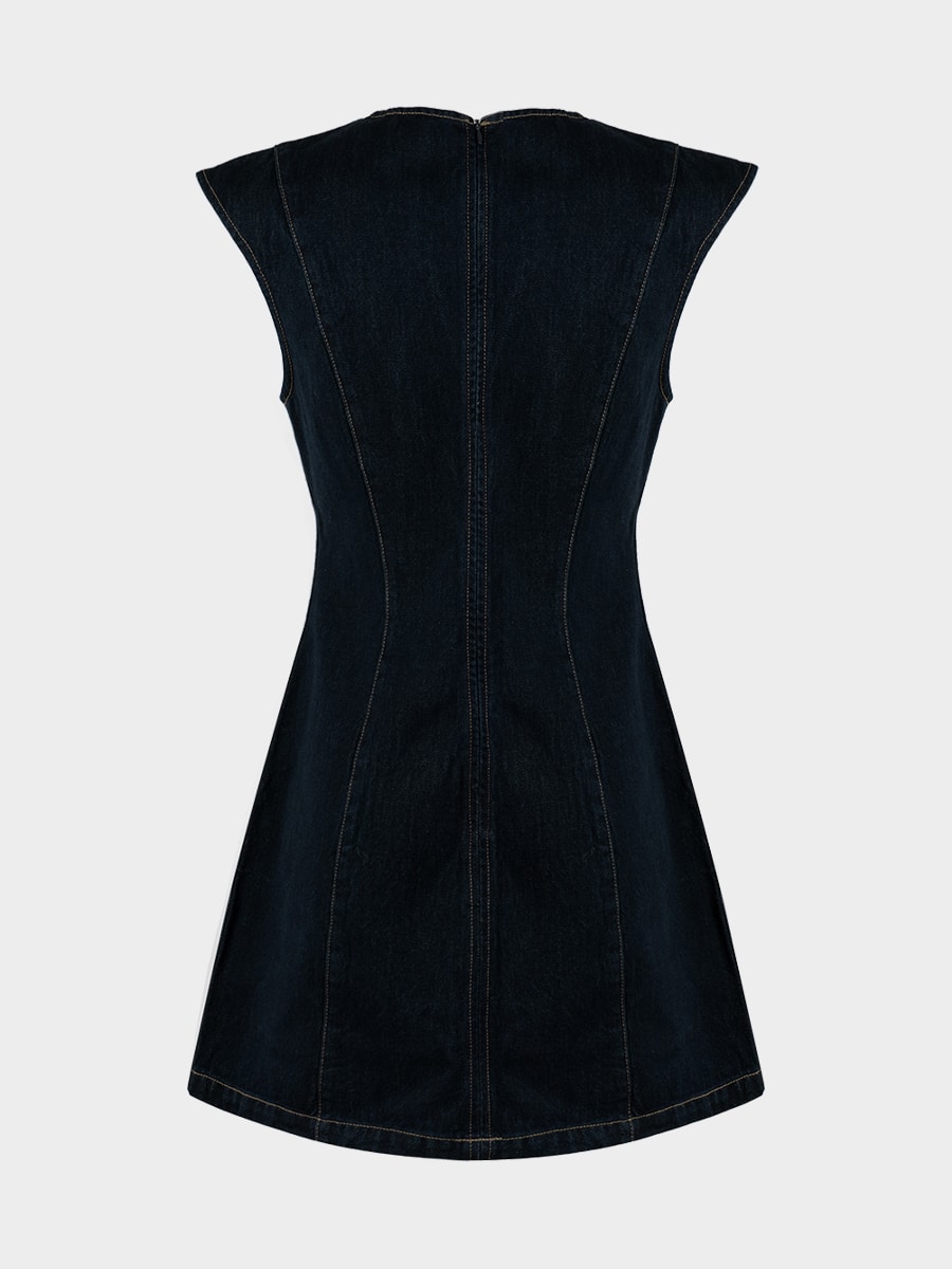 Платье джинсовое