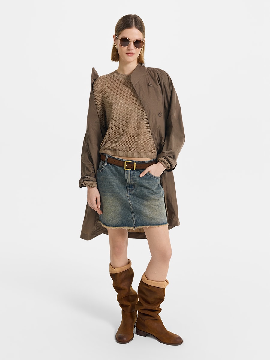 Юбка джинсовая женская