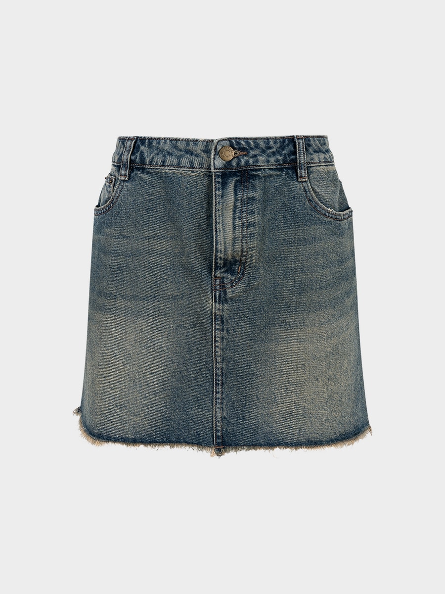 Юбка джинсовая