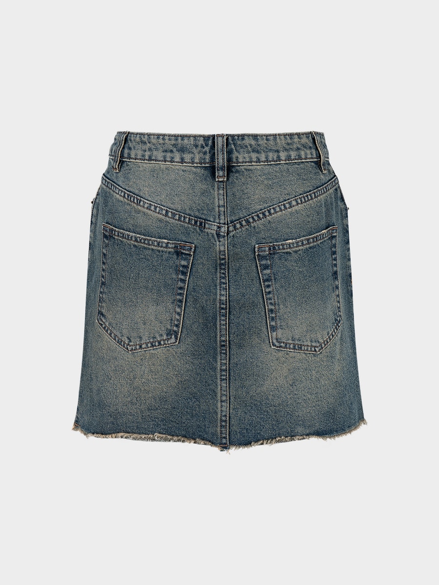 Юбка джинсовая