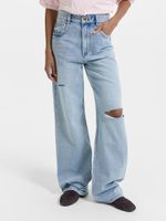 Брюки джинсовые женские