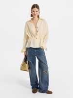 Брюки джинсовые женские