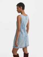 Джинсовое платье мини 