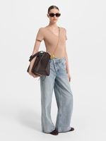 Брюки джинсовые женские