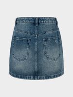 Джинсовая юбка мини