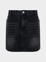 Джинсовая юбка мини