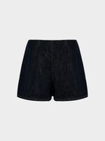 Джинсовая юбка-шорты