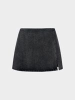 Джинсовая юбка-шорты