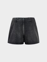 Джинсовая юбка-шорты