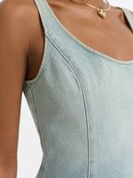 Платье джинсовое